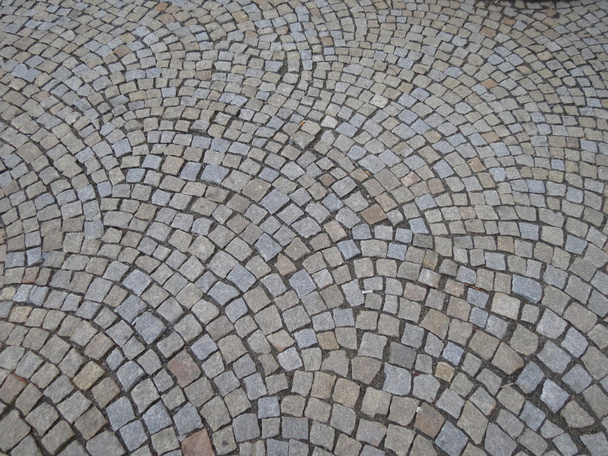 A cobblestone pavement useful as a background - Photo, Image