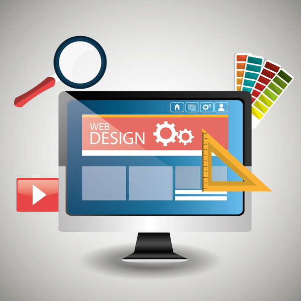 web development design - Vector, Image