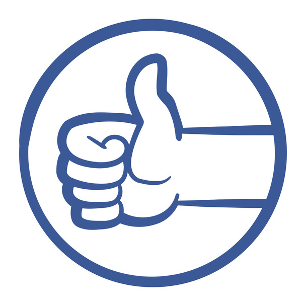 Thumbs Up Vector Icon - Vector, Image