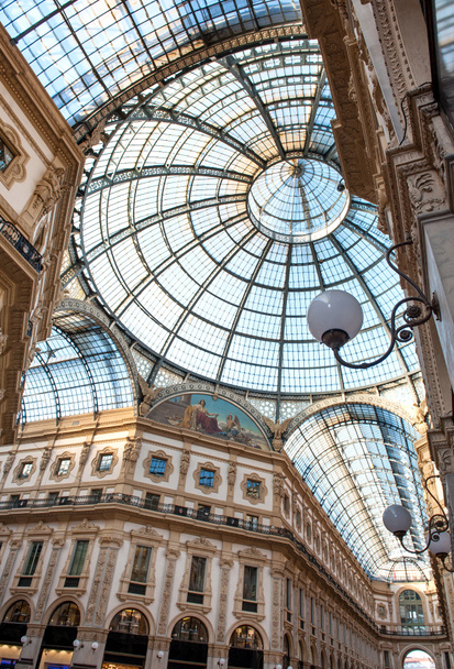 Vittorio Emanuele Milan shopping mall corridor - Photo, Image
