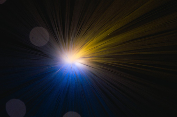 光線の爆発 - 写真・画像
