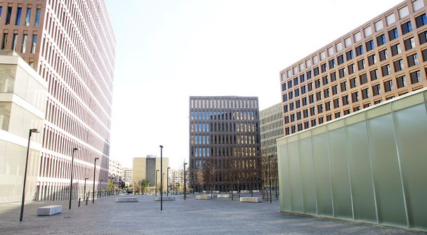 budynków w mieście sprawiedliwości - Zdjęcie, obraz