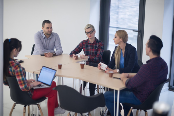 startup business team on meeting - Фото, изображение