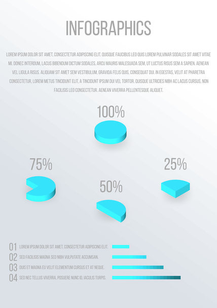 Abstract Creative concept background. Infographic design template. Business concept. Vector illustration EPS 10 for your design. - Διάνυσμα, εικόνα