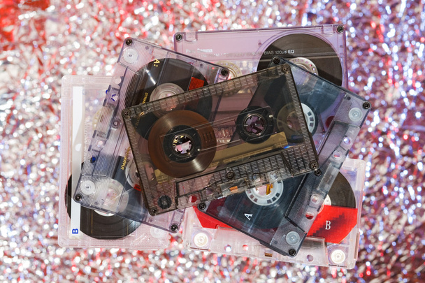 Audio cassettes - Photo, Image