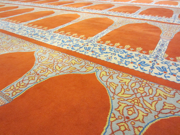 Srednie detale wschodniej dywan - Zdjęcie, obraz