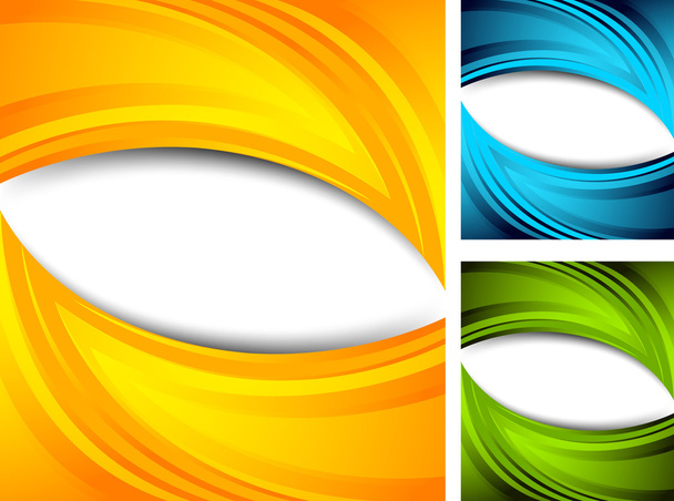 Set of backgrounds - Vector, Image