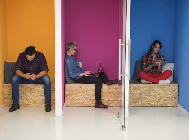 group of business people in creative working  space - Photo, Image