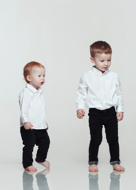 cute little boys posing - Fotografie, Obrázek