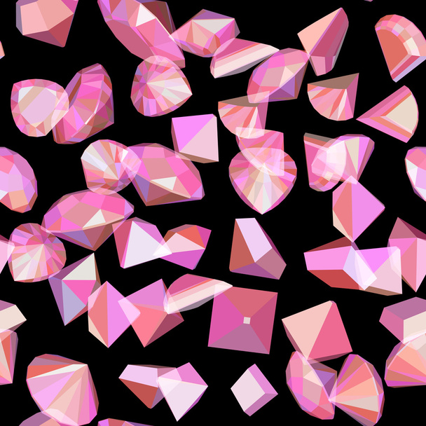 Векторный узор с бусами и кристаллами
 - Вектор,изображение