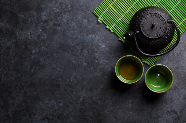 Yeşil Japon çayı. - Fotoğraf, Görsel