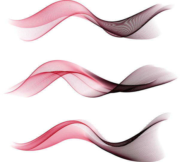 抽象的な波 - ベクター画像