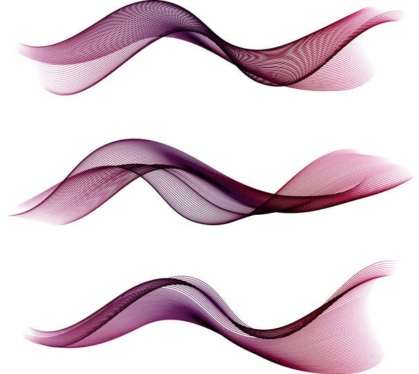 Abstract color waves - Vector, Image