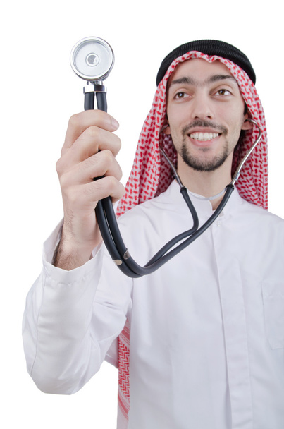 Young arab doctor with stethoscope - Photo, Image