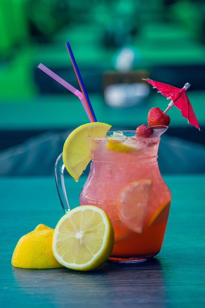 cocktail lemonade party juice mint tonic - Zdjęcie, obraz