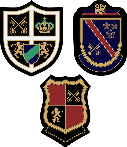 Design de emblema de emblema
 - Vetor, Imagem