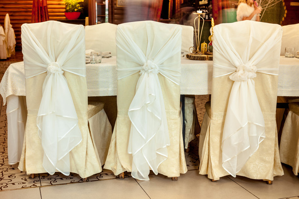 Asztali dekoráció, esküvő, vagy egy másik gondoskodjanak esemény vacsora. - Fotó, kép