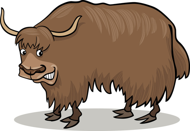 Yak bull - Vector, afbeelding