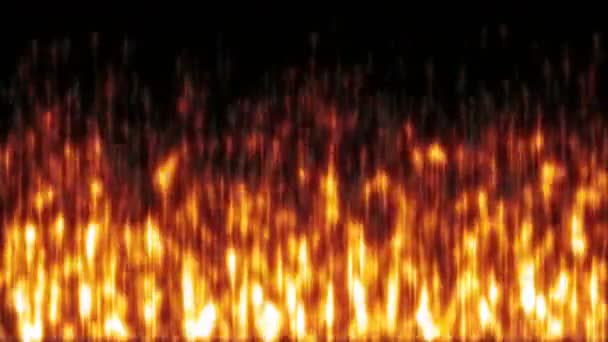 abstraktní ohně plamen 4k - Záběry, video