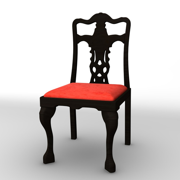 antieke stoel - Foto, afbeelding