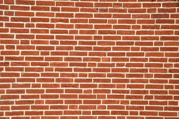 Wall made from red bricks - Photo, Image