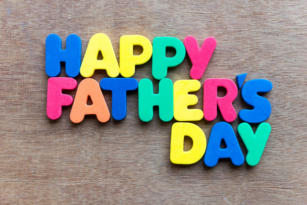 Happy Fathers Day useful business word - Foto, Imagem