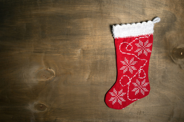 Handmade christmas stocking - Photo, Image