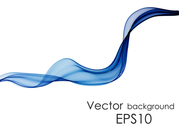 Abstract wavy background - Vector, imagen