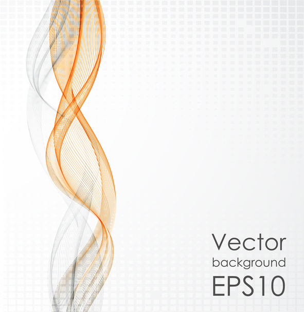 Abstract wavy background - Vector, afbeelding