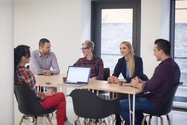 startup business team on meeting - Foto, Bild