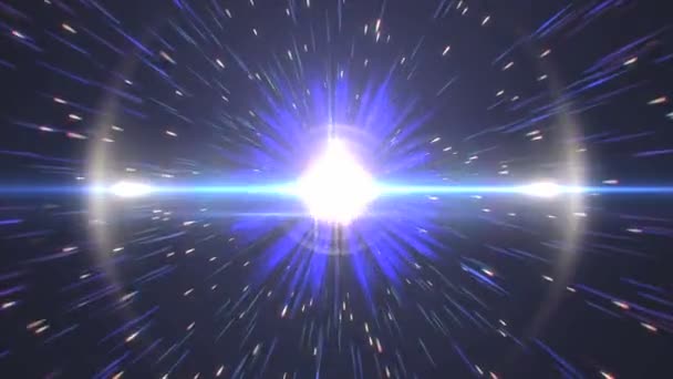 przestrzeni prędkość Gwiazda 4k - Materiał filmowy, wideo