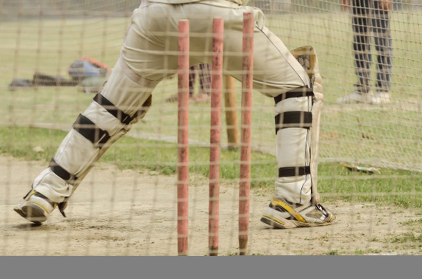 Cricket net practice. - Photo, Image