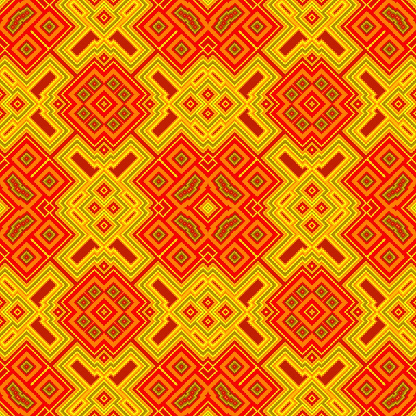 orange yellow geometric rhombus seamless pattern texture background - Valokuva, kuva