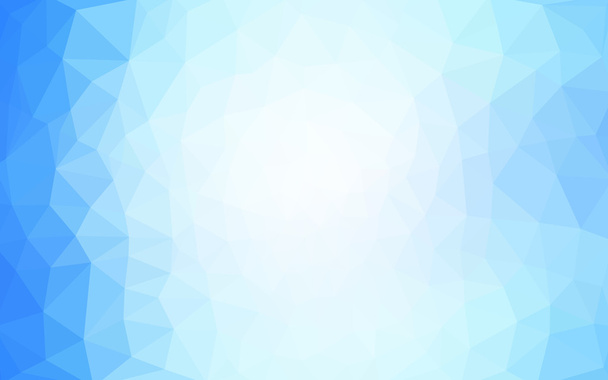 синій багатокутний візерунок дизайну, який складається з трикутників і градієнта в стилі орігамі
. - Вектор, зображення