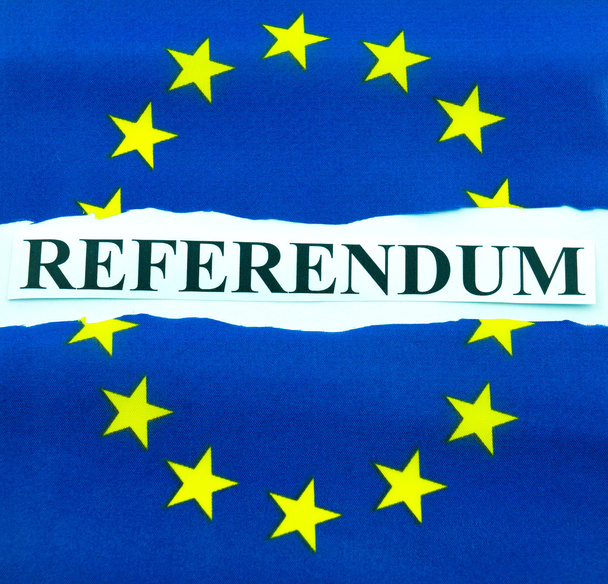 EU-referendum concept - Foto, afbeelding