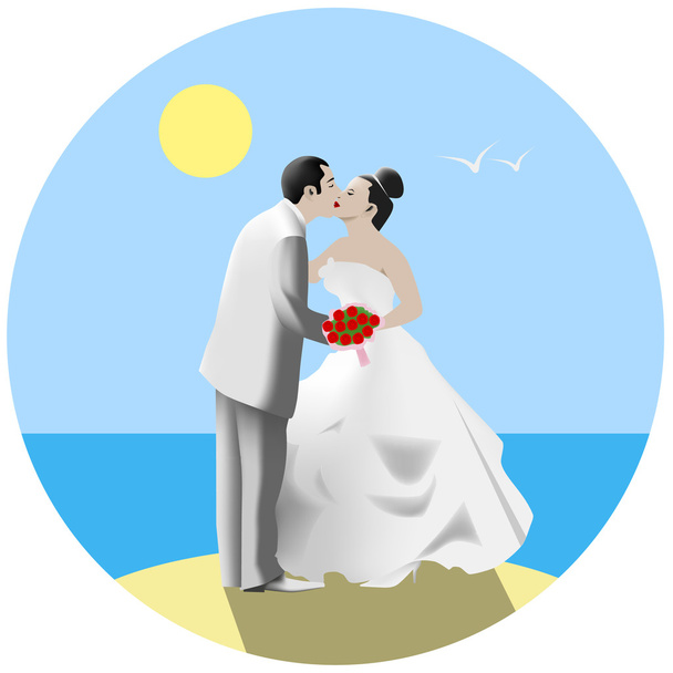 Matrimonio - Vettoriali, immagini