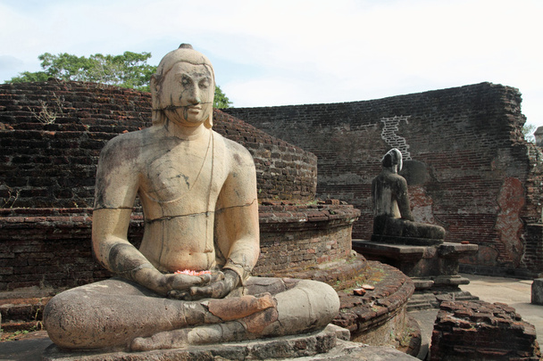 Vatadage στην ιερή τετράπλευρο, Polonnaruwa, Σρι Λάνκα - Φωτογραφία, εικόνα