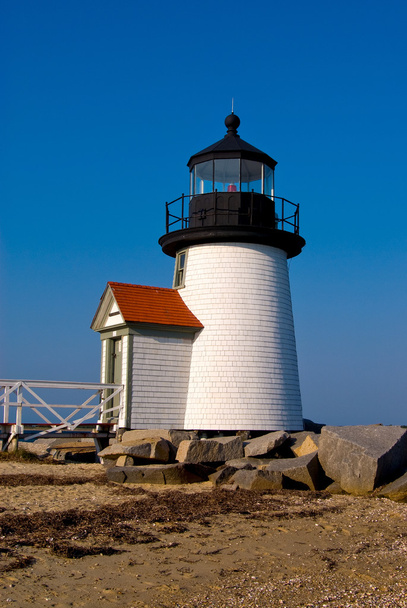 Brant pont Lighthouse a Nantucket-sziget, új-Anglia - Fotó, kép