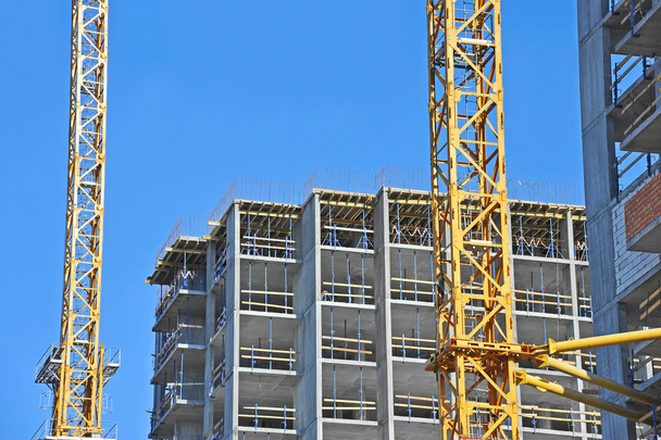 Crane and construction site - Photo, Image