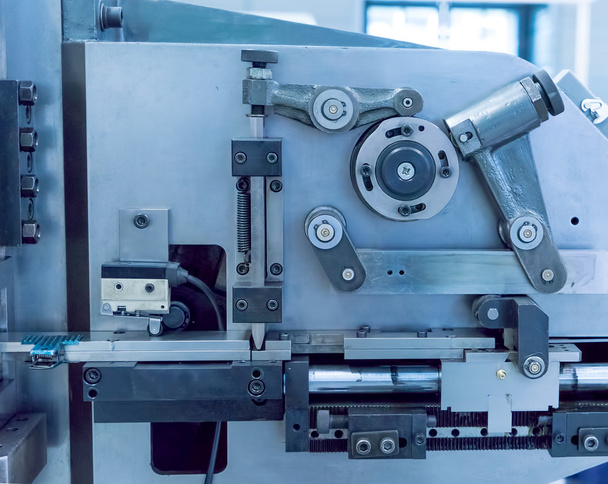 Details der CNC-Werkzeugmaschinen - Foto, Bild