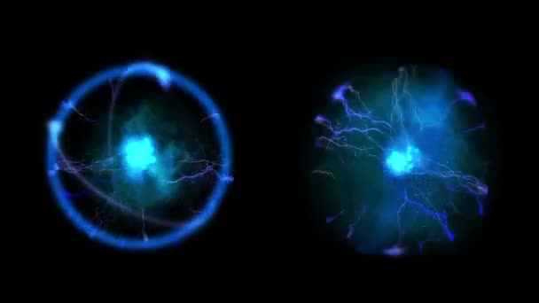 δύο ηλεκτρικά atom 4k - Πλάνα, βίντεο