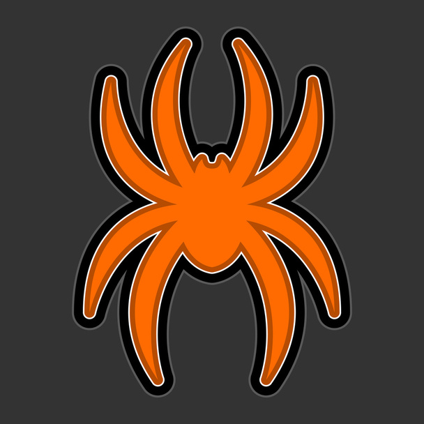Spider vector icon - Vektor, Bild