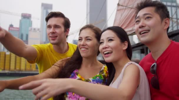 香港旅行の観光客 - 映像、動画