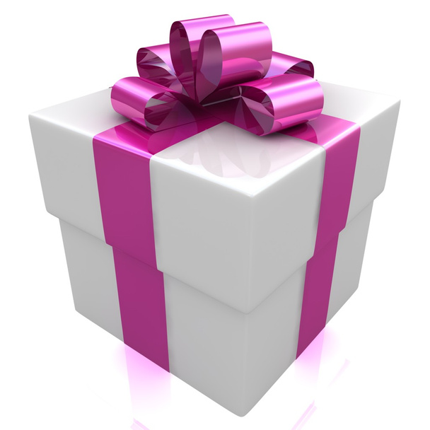 Gift box isolated on white background - Photo, image