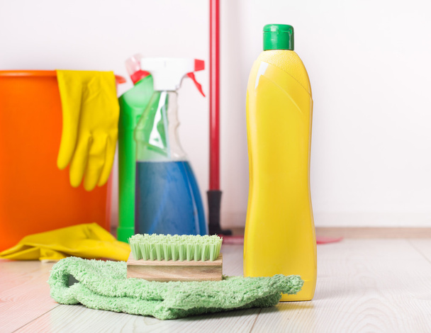Cleaning supplies and equipment - Photo, Image