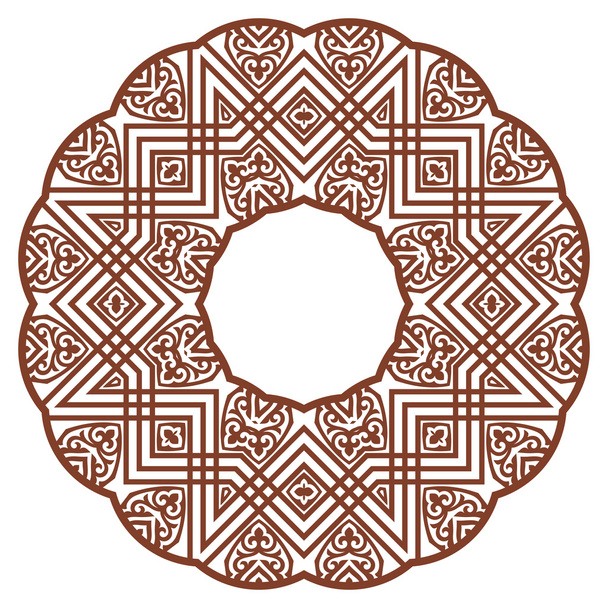 mandala in Oriental style. Vector illustration - Vector, afbeelding
