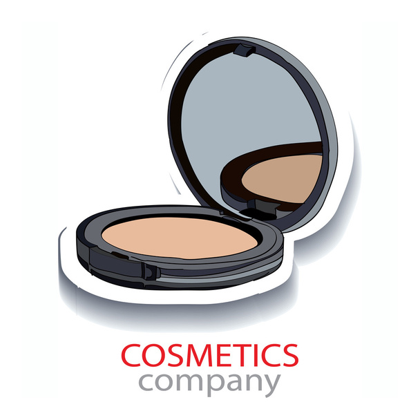 cosmetica bedrijf. logo - Vector, afbeelding