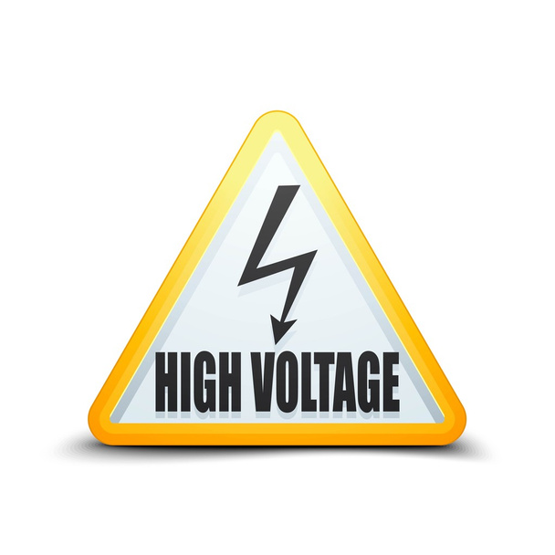 high voltage sign - Photo, Image