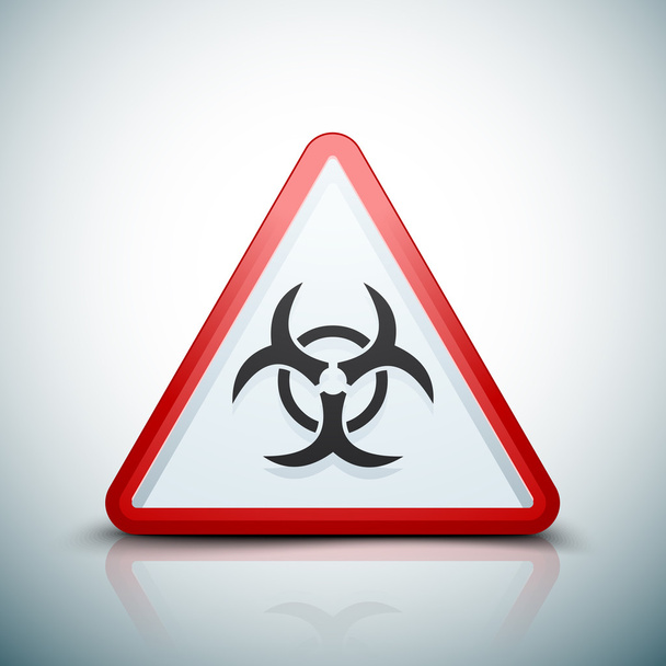 Panneau icône Biohazard
 - Vecteur, image
