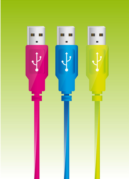 USB пробки
 - Вектор, зображення
